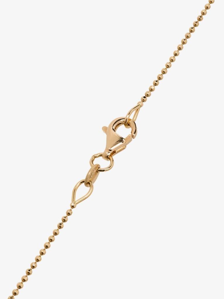 18k Yellow Gold Star Diamond Necklace