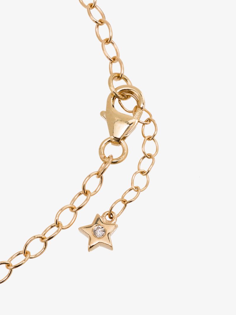 18k Yellow Gold Rainbow Sapphire Bracelet