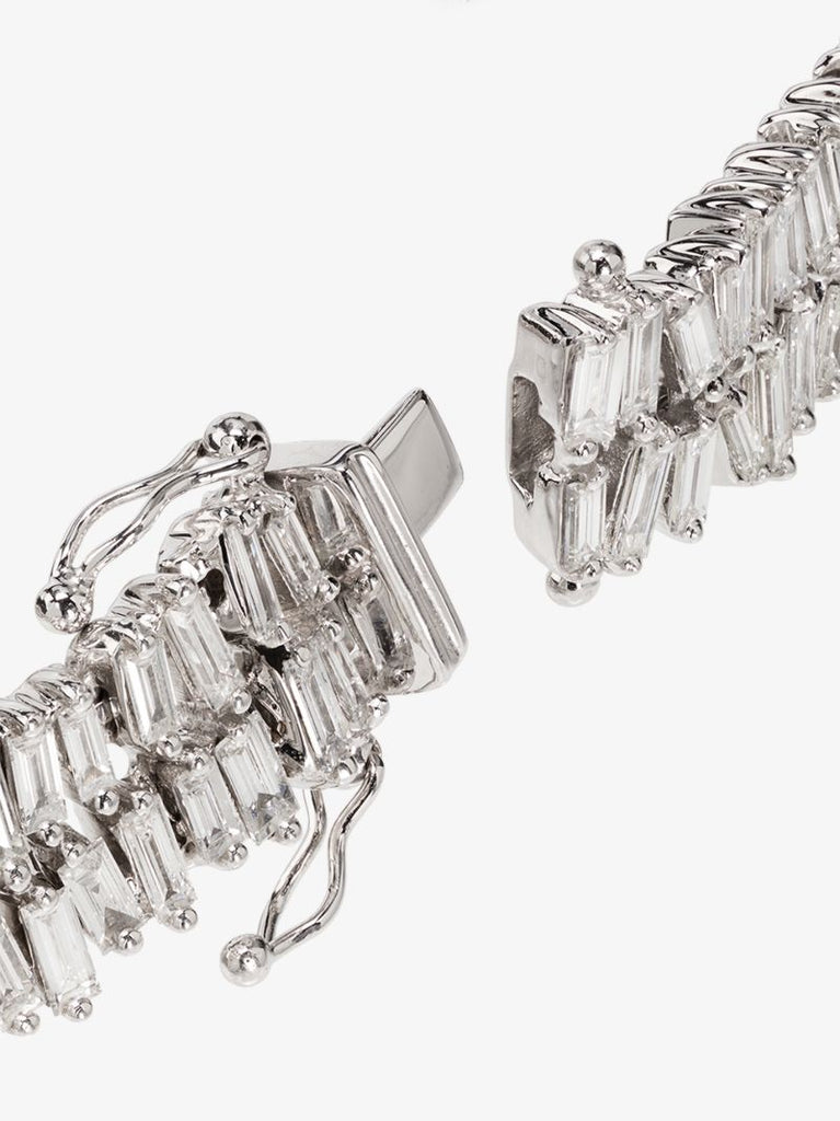 18k White Gold Fireworks Diamond Bracelet