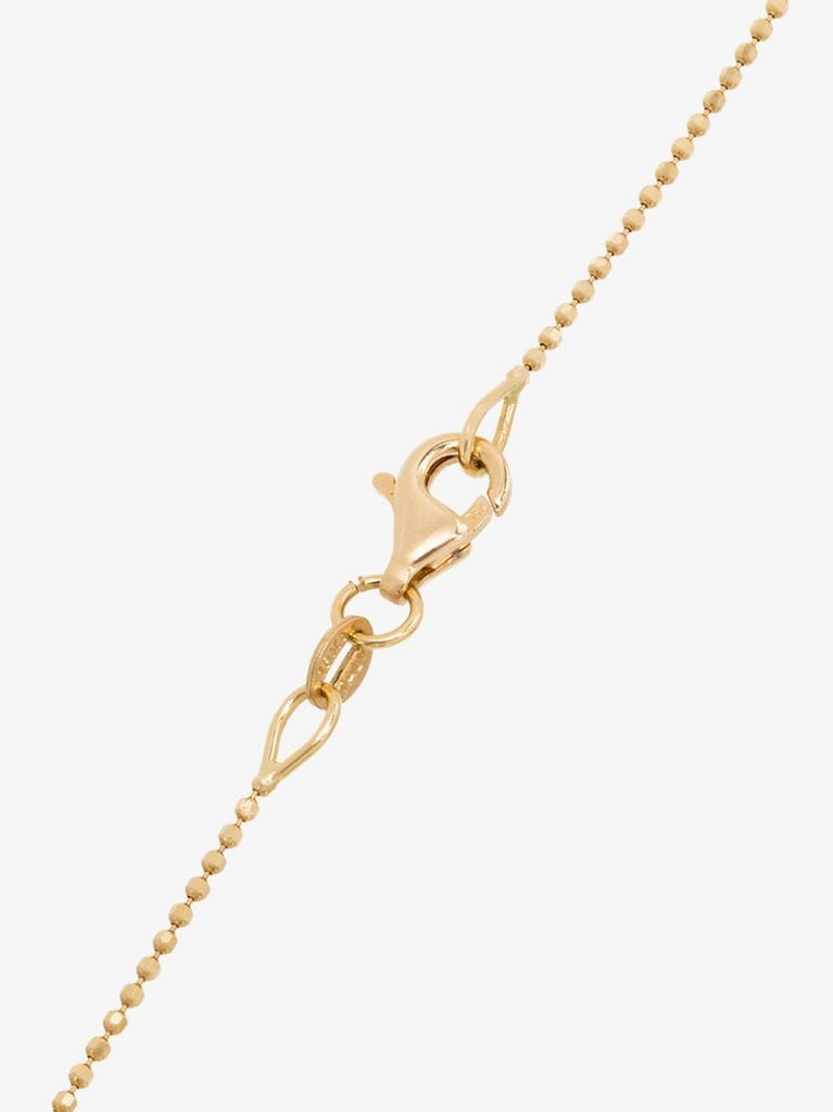 18k Yellow Gold Star Diamond Necklace