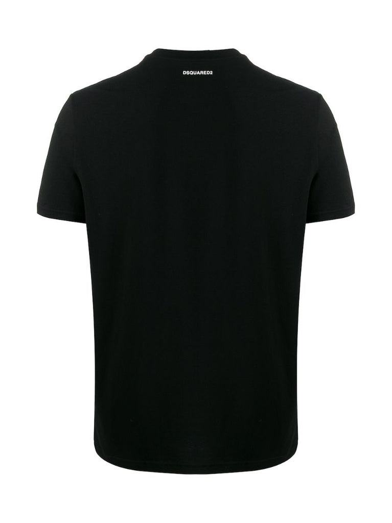 Black Logo-print Cotton T-shirt Set