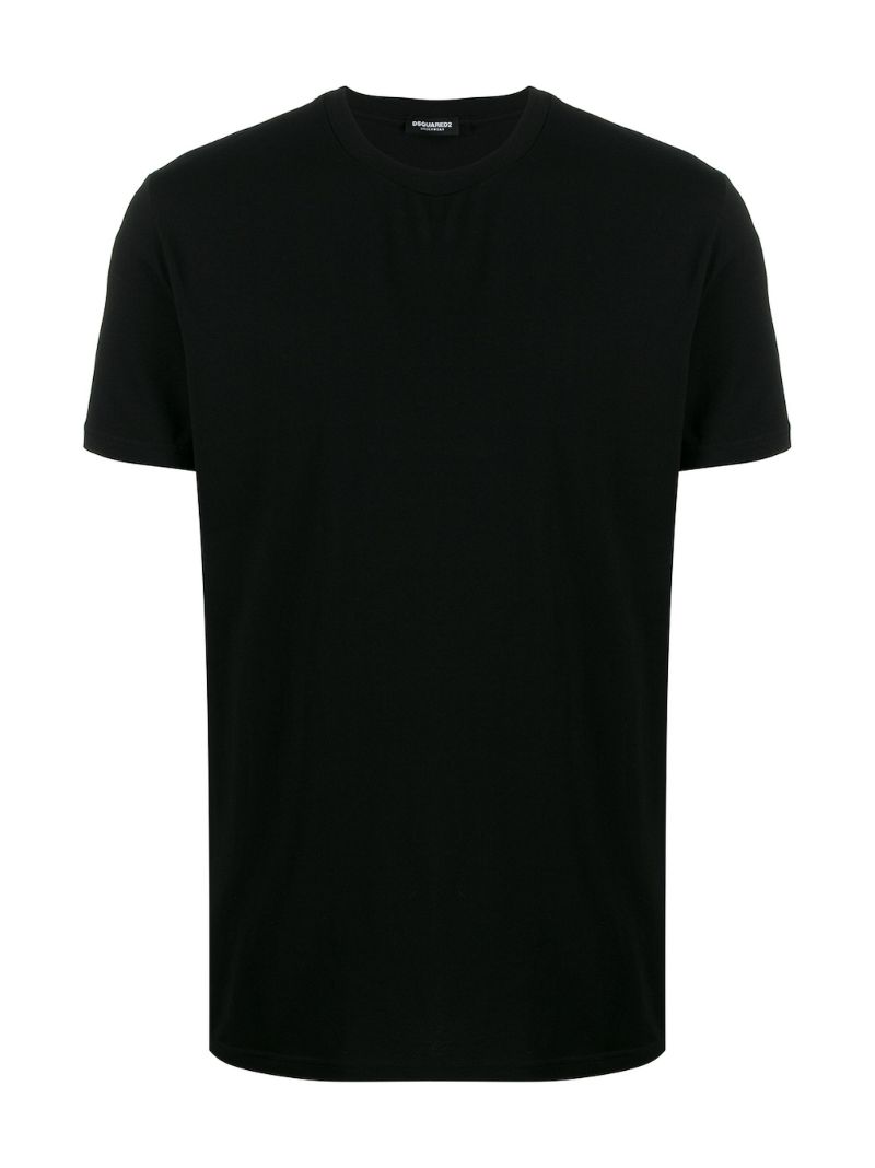 Black Logo-print Cotton T-shirt Set