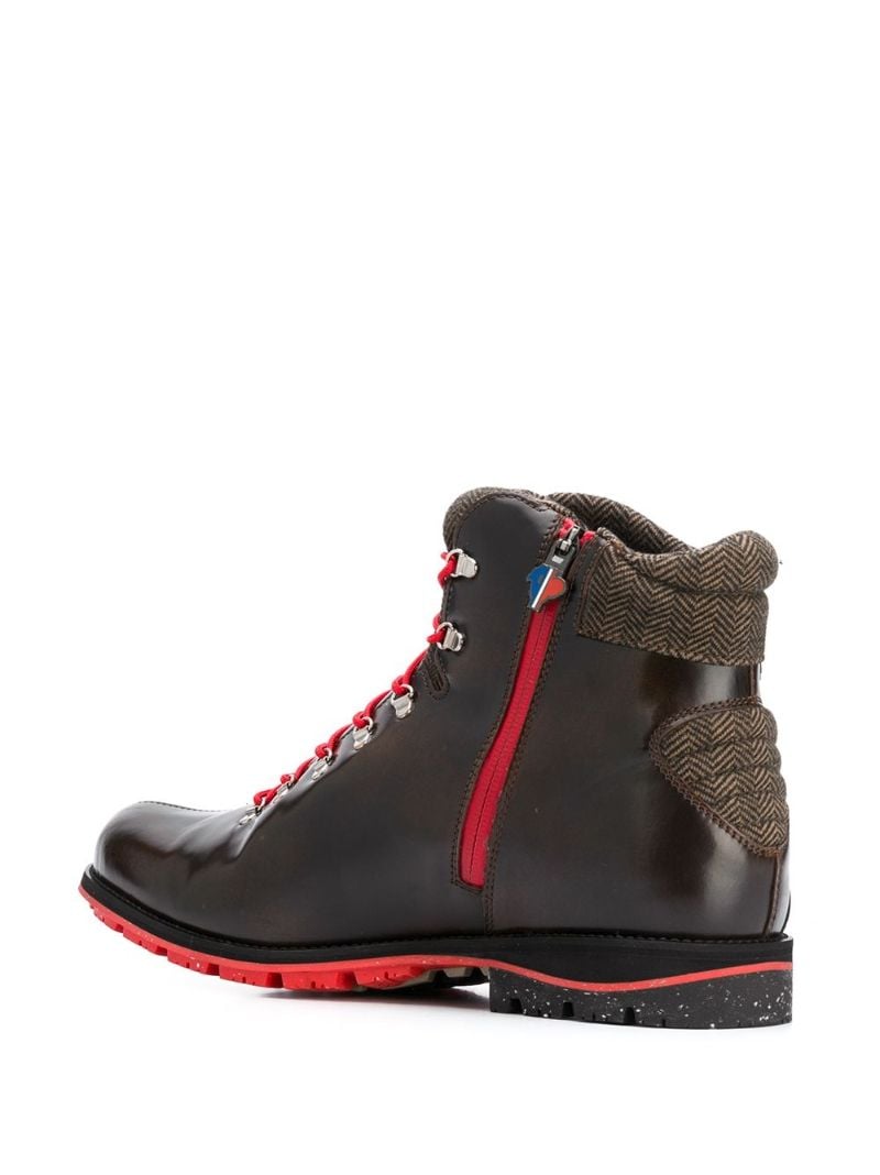 Brown 1907 Chamonix Leather Hiking Boots