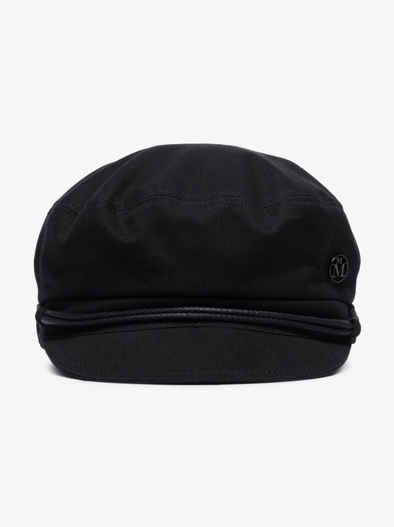 Black Abby Baker Boy Hat