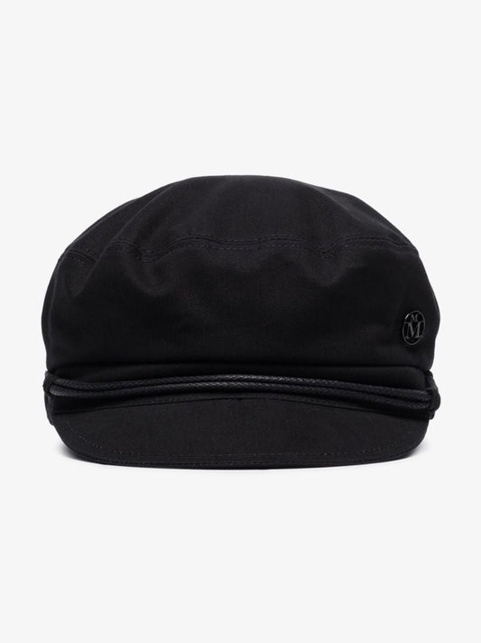 Black Abby Baker Boy Hat