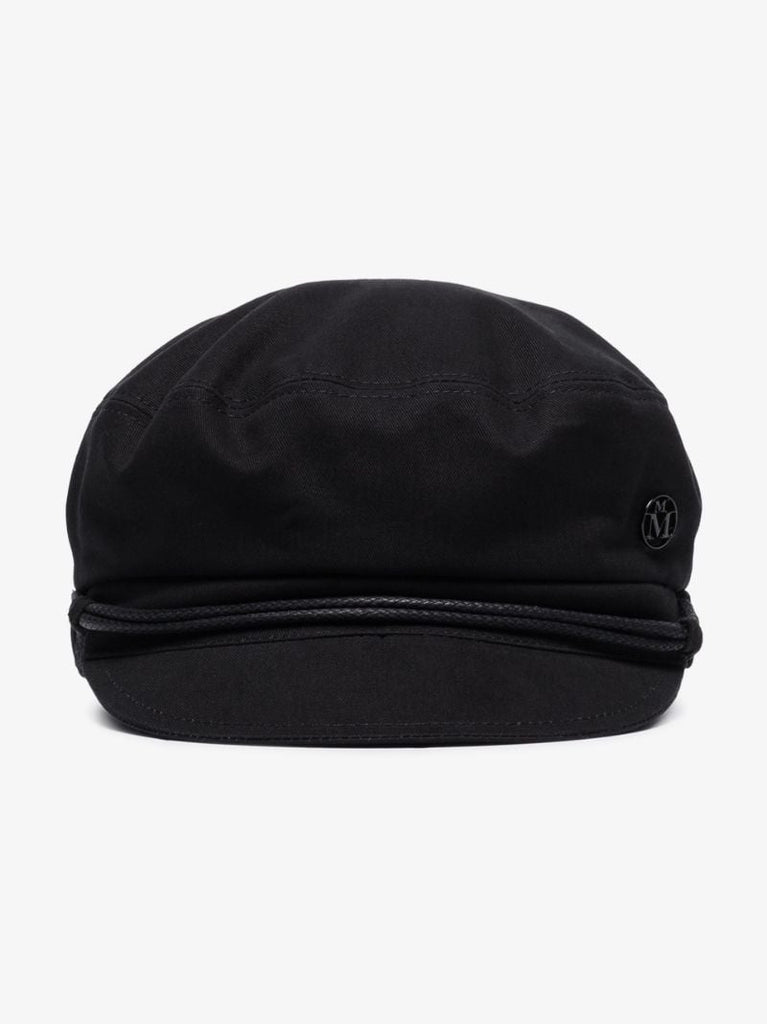 Black Abby Baker Boy Hat