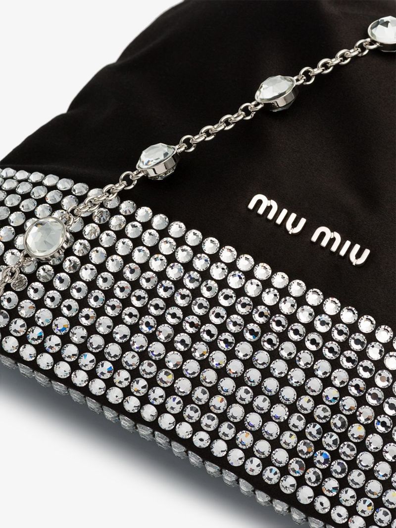 Ayers Crystal-studded Shoulder Bag