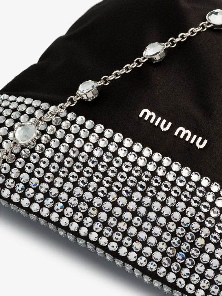 Ayers Crystal-studded Shoulder Bag