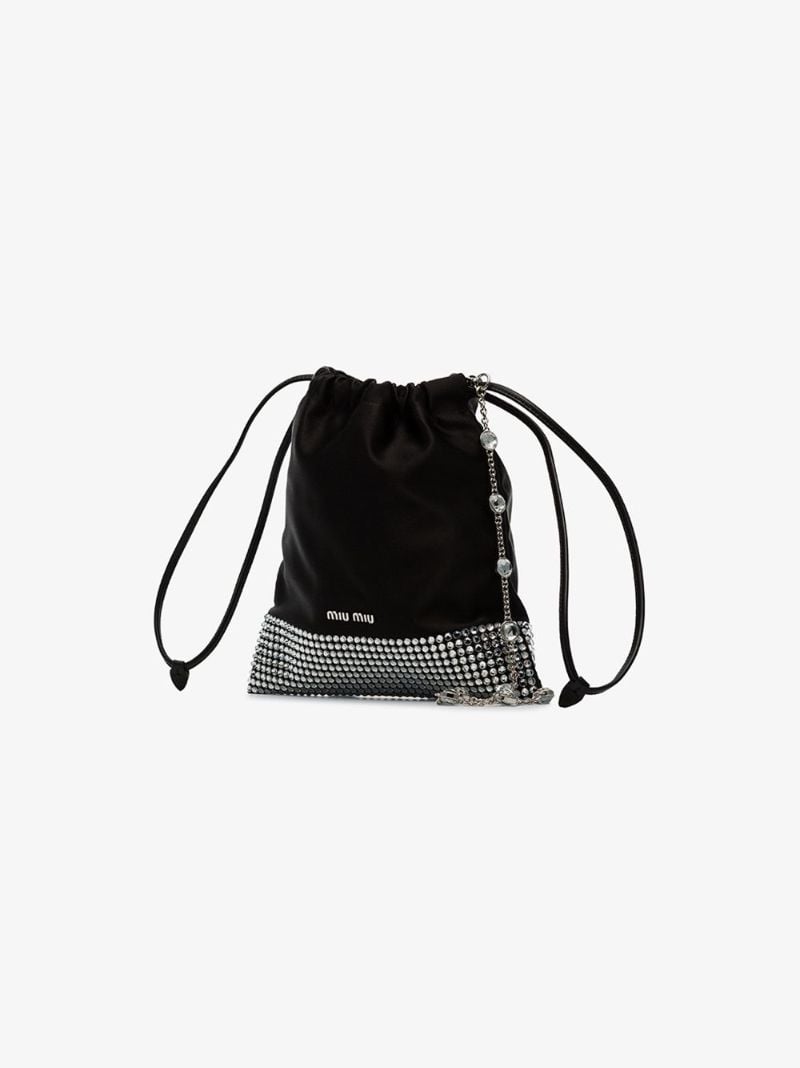 Ayers Crystal-studded Shoulder Bag