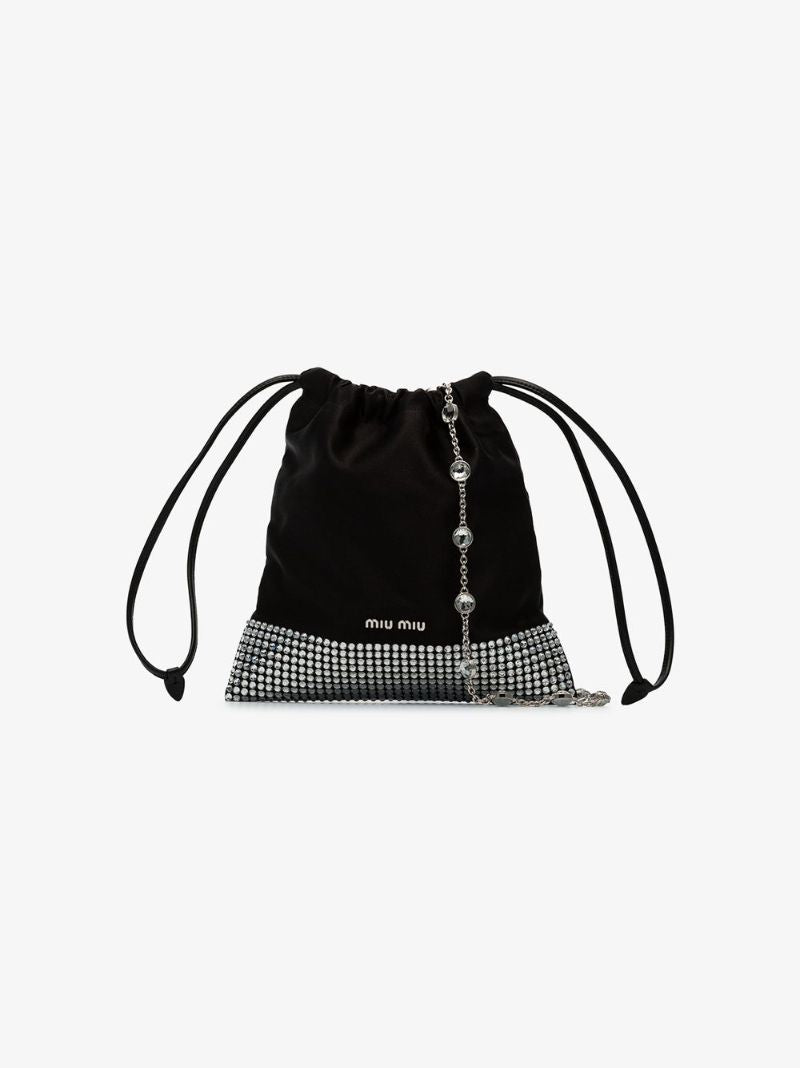 Ayers Crystal-studded Shoulder Bag