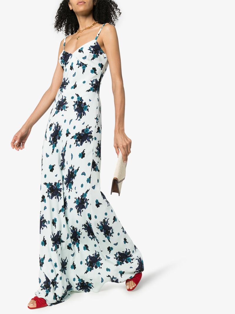 Poppy Print Maxi Dress