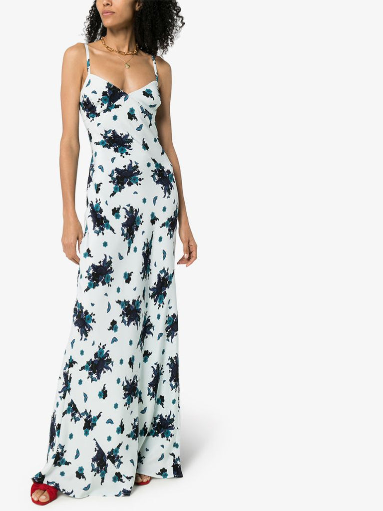 Poppy Print Maxi Dress