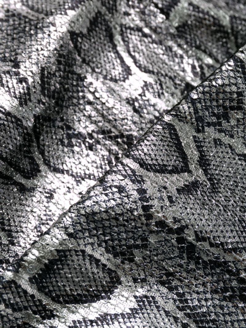 Sequin Snake Print Dress
