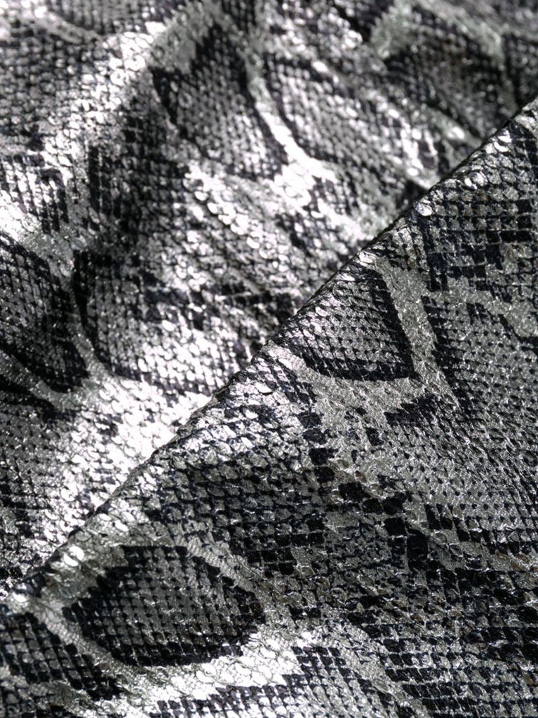 Sequin Snake Print Dress