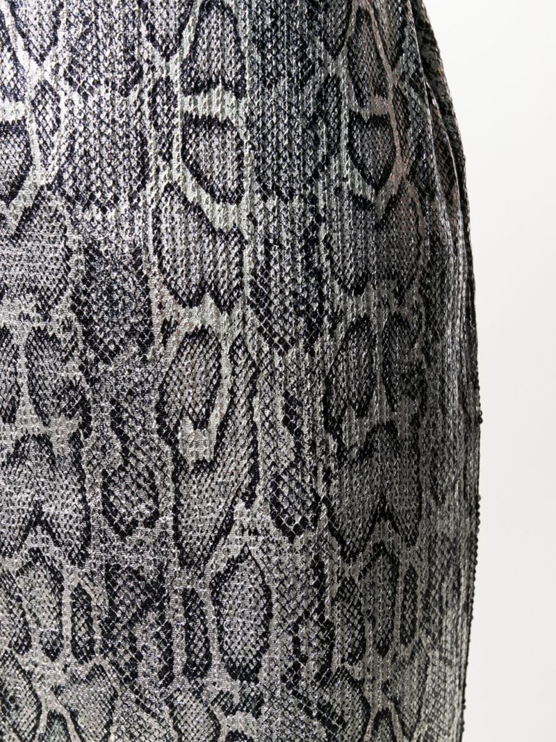 Sequin Snake Print Dress
