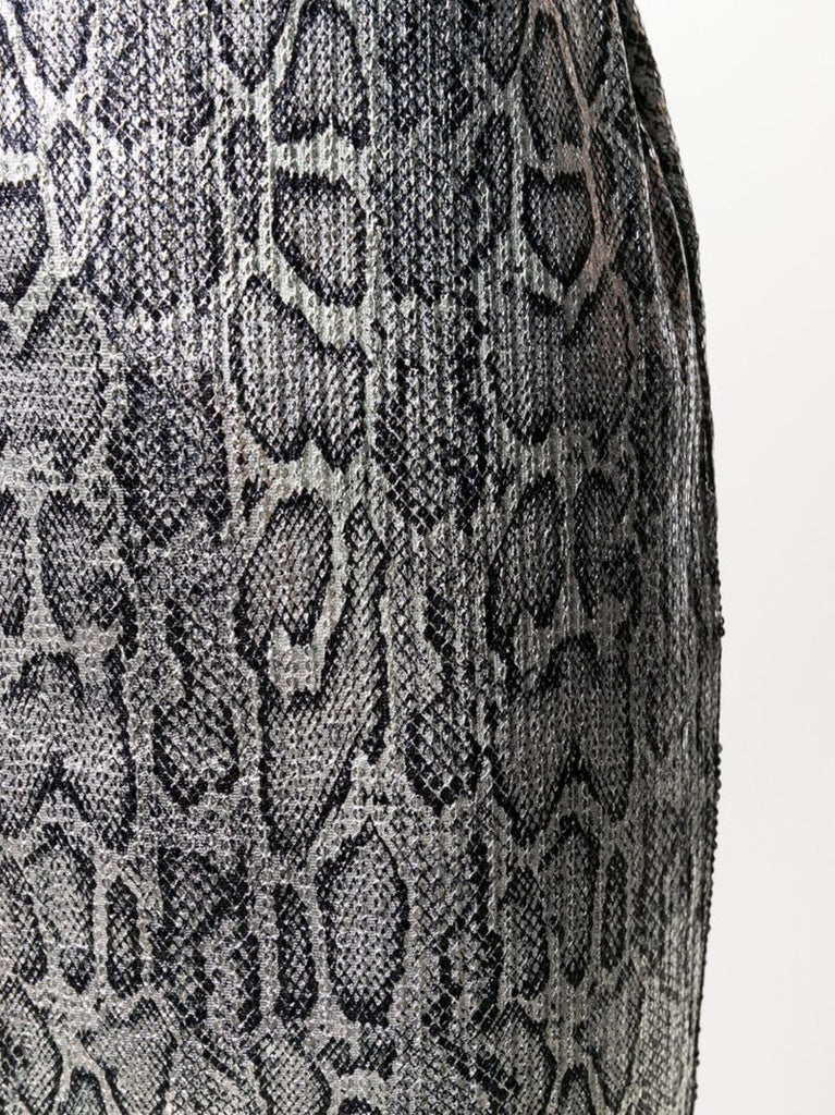 Sequin Snake Print Dress