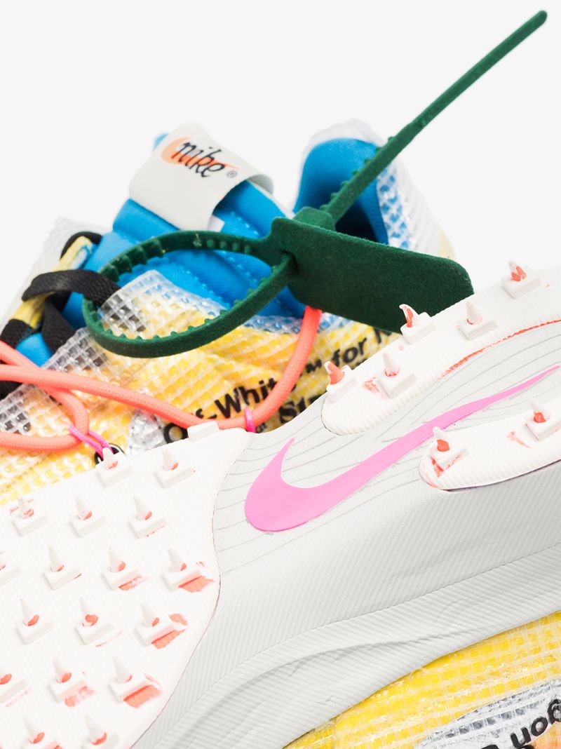 X Off-white Yellow Vapor Street Sneakers