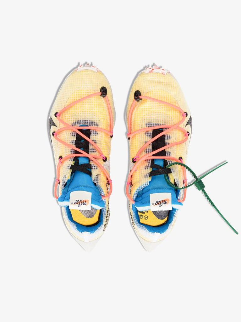 X Off-white Yellow Vapor Street Sneakers