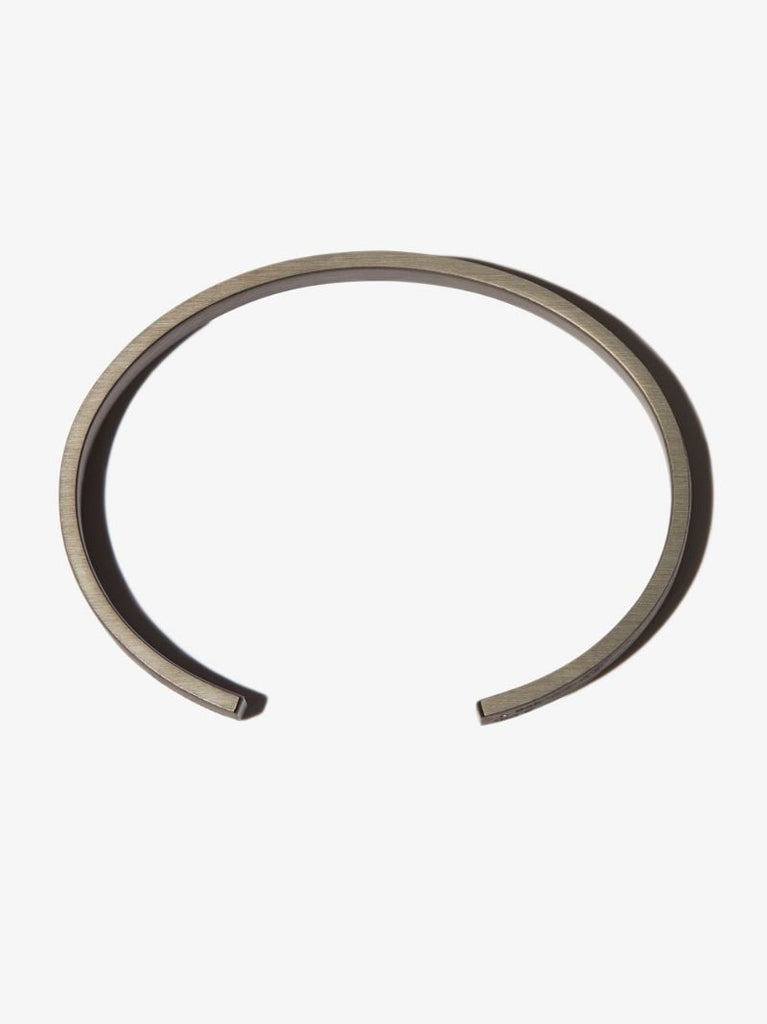 Black Sterling Silver 15g Ribbon Bracelet