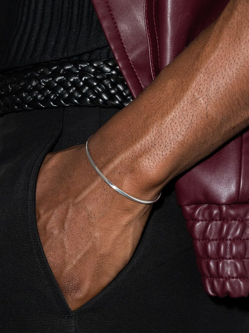 Sterling Silver Le 7g Polished Bangle Bracelet