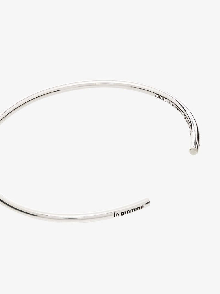 Sterling Silver Le 7g Polished Bangle Bracelet