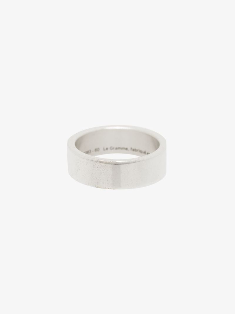 La 9g Polished Ribbon Ring