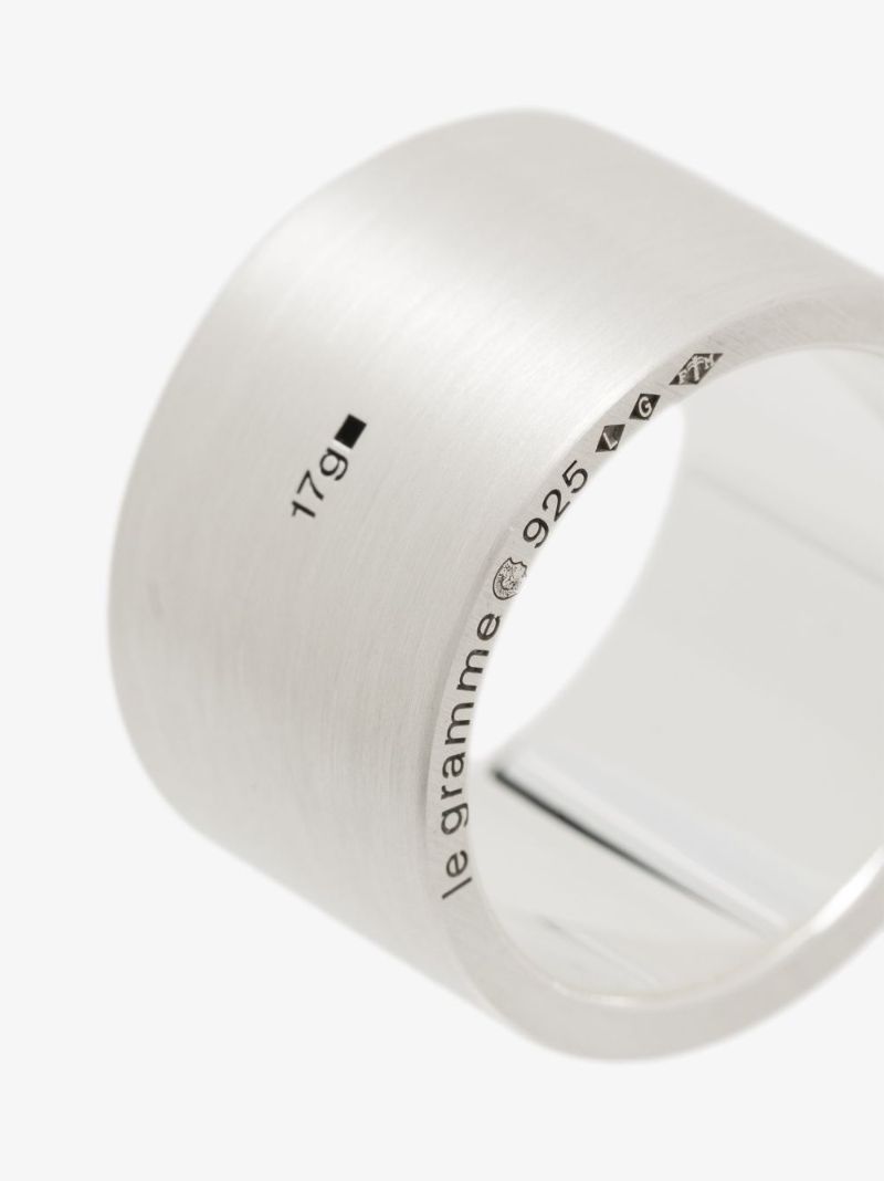 Le 17g Brushed Ribbon Ring