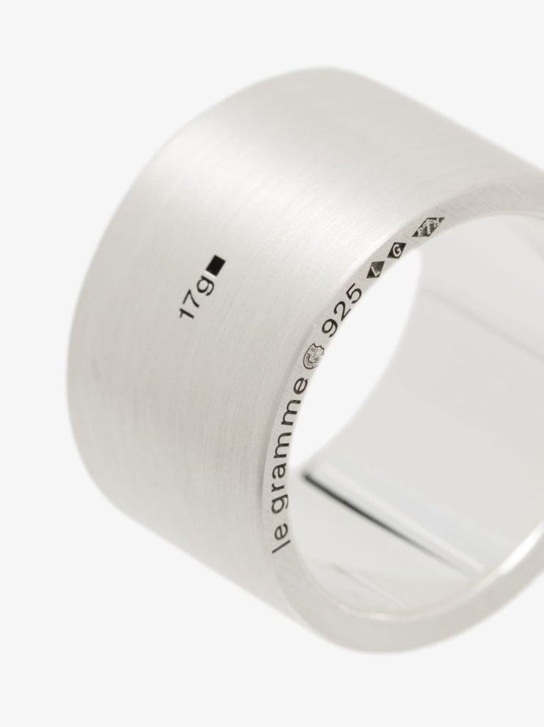 Le 17g Brushed Ribbon Ring