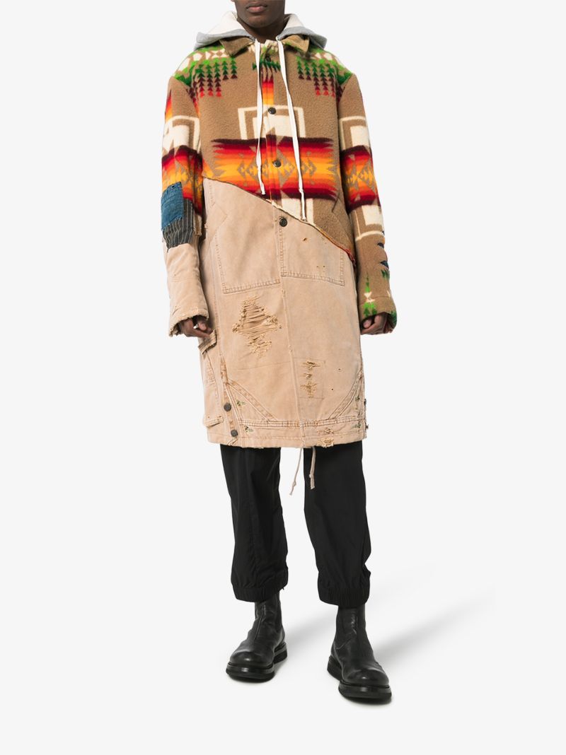 50/50 Hooded Coat