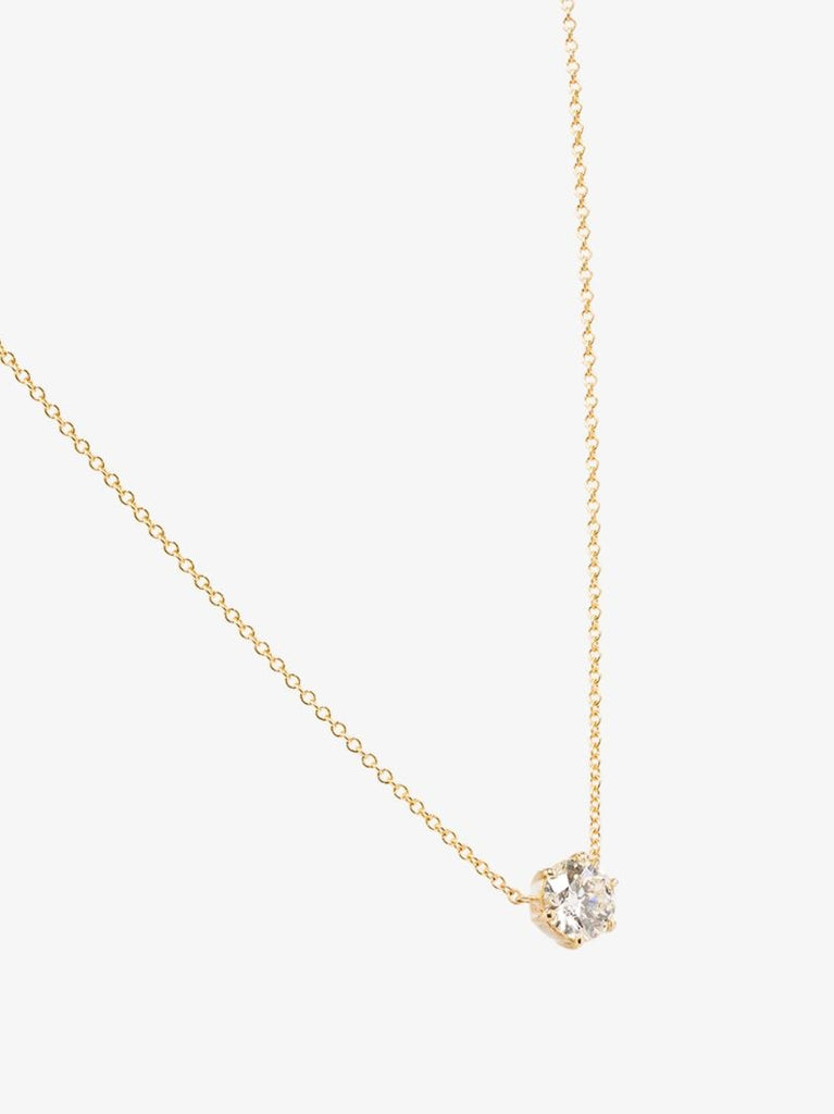 18k Yellow Gold Penelope Diamond Pendant Necklace