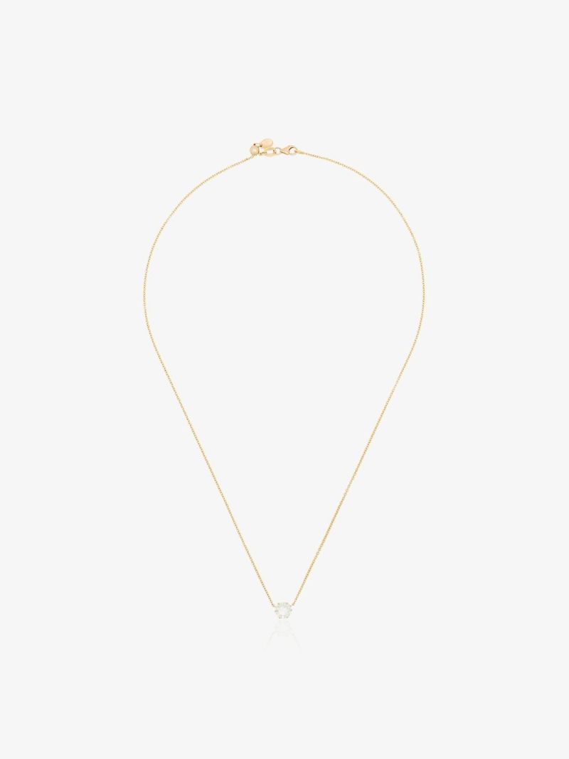 18k Yellow Gold Penelope Diamond Pendant Necklace