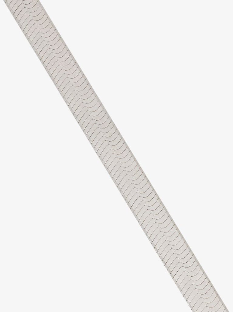 Silver Herringbone Bracelet