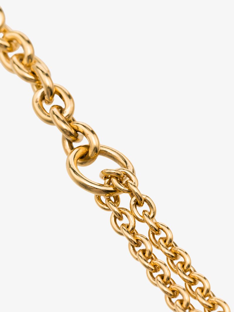 18k Gold-plated Double Mix Chain Necklace