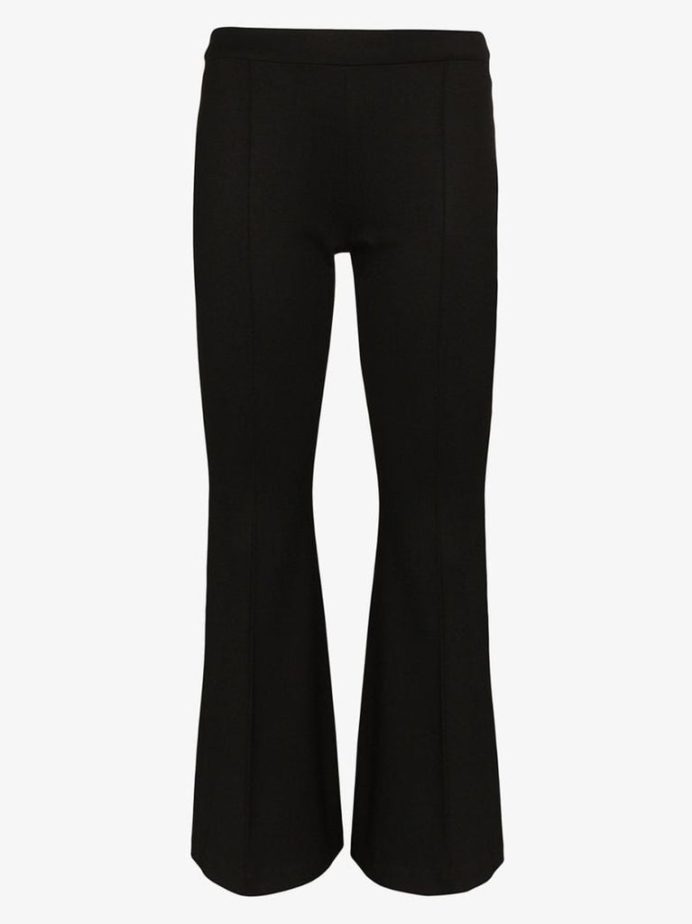 Flared Cropped Trousers