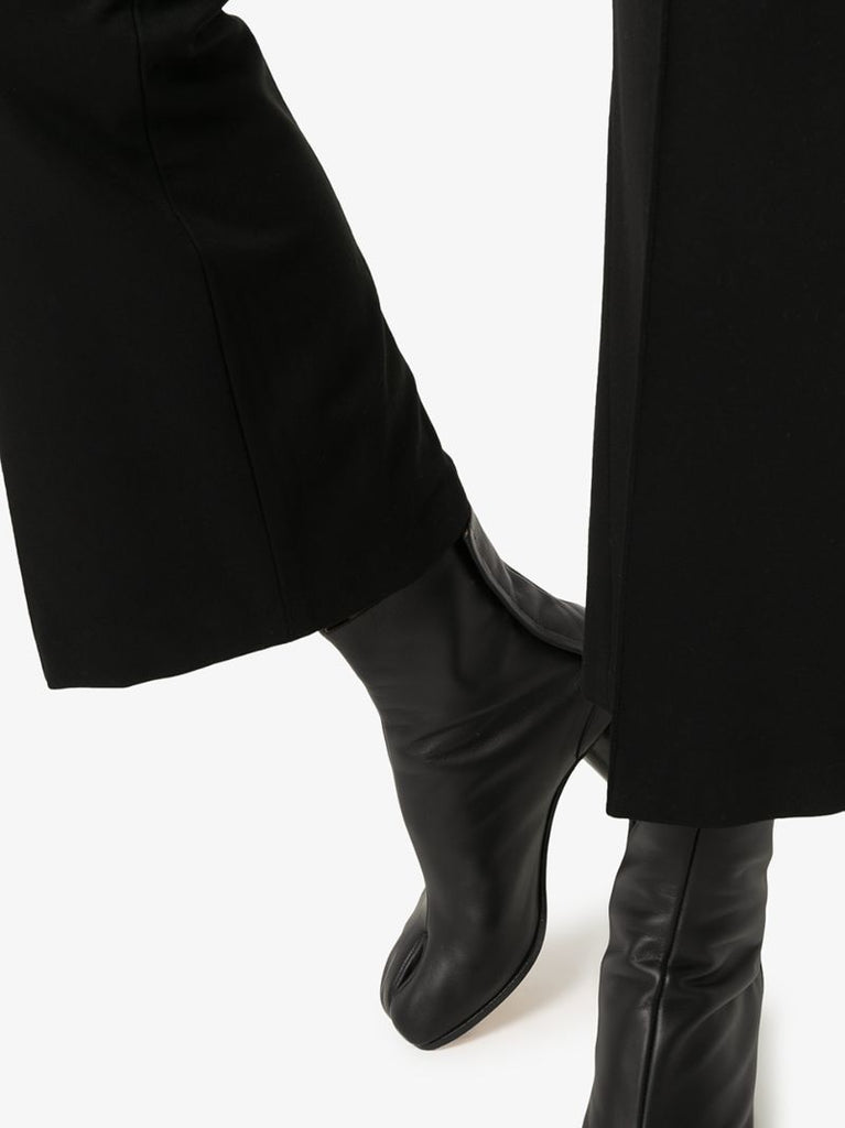 Flared Cropped Trousers