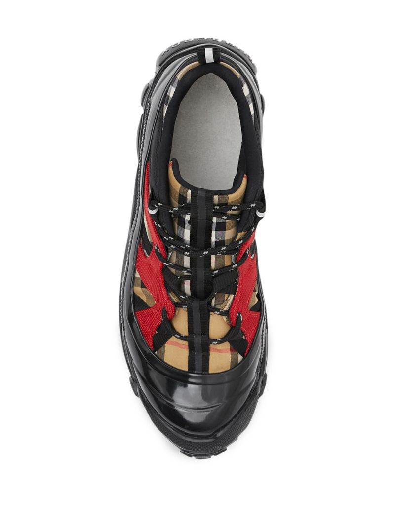 Multicoloured Arthur Vintage Check Sneakers