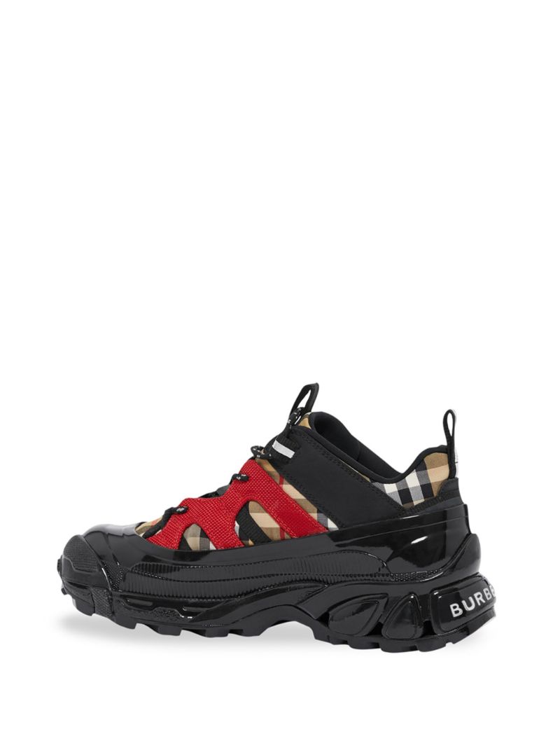 Multicoloured Arthur Vintage Check Sneakers