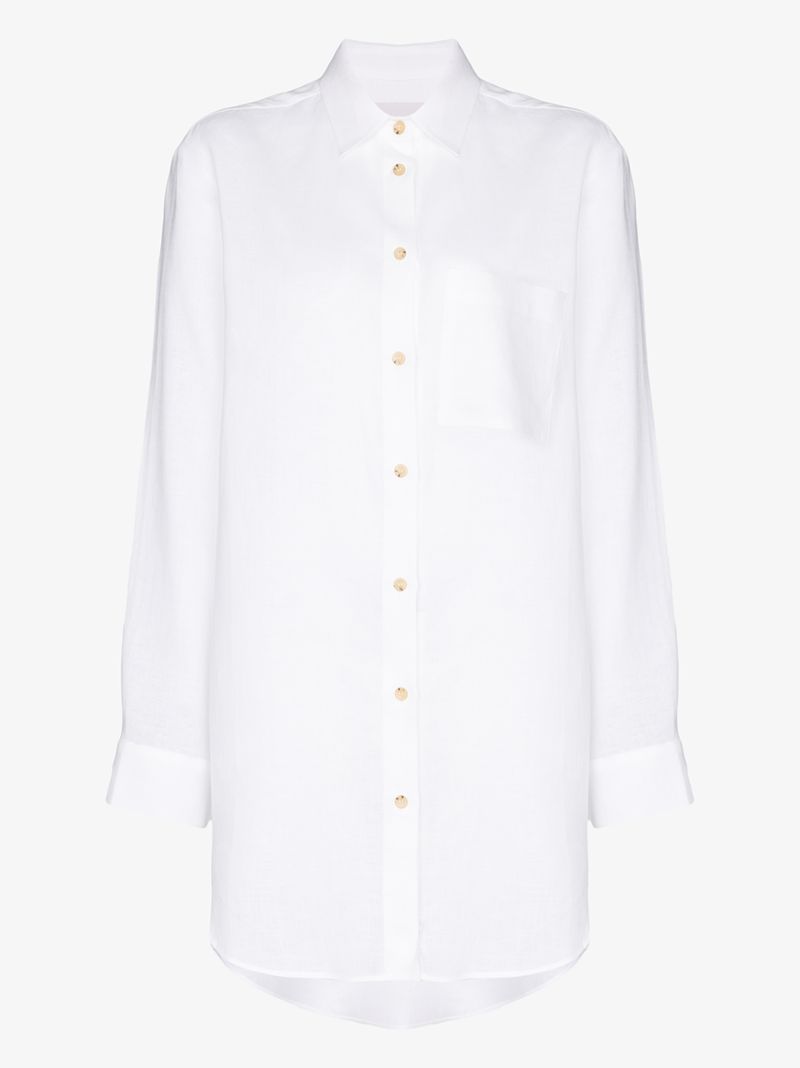 Oversized Linen Shirt