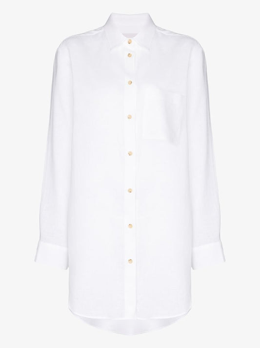 Oversized Linen Shirt