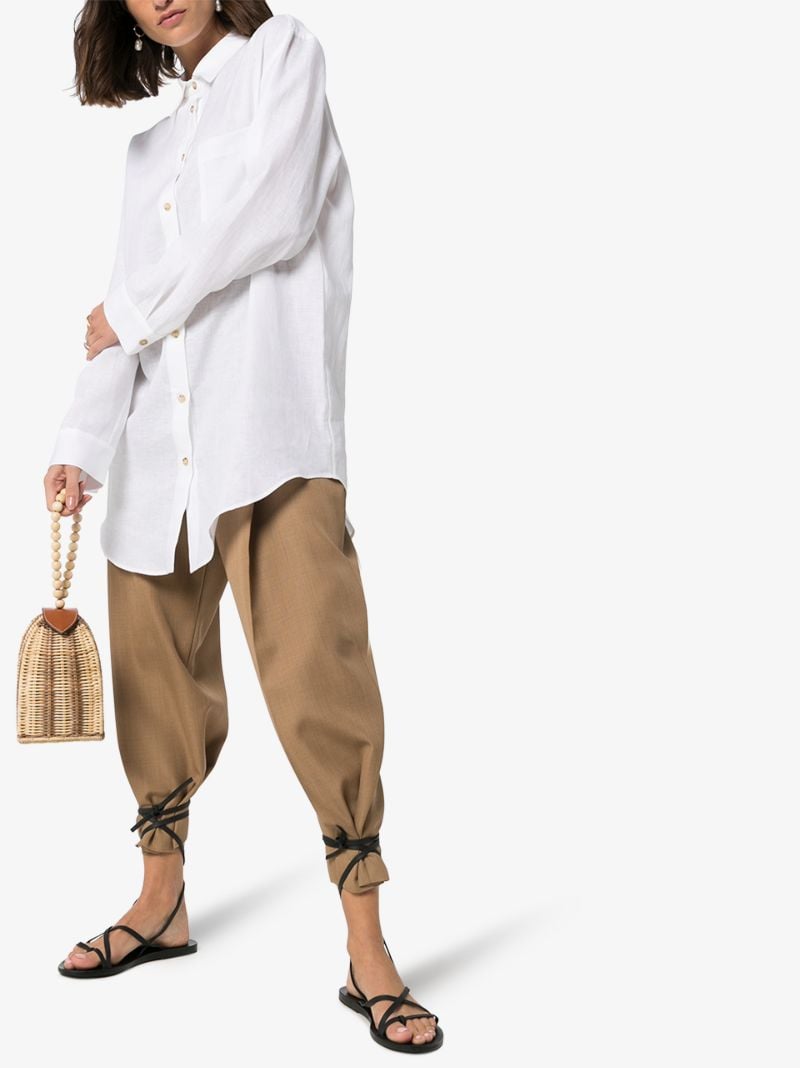 Oversized Linen Shirt