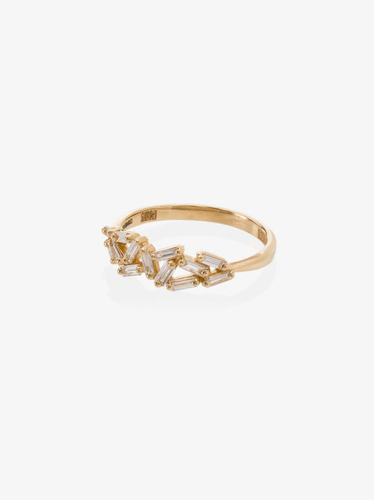 18k Yellow Gold Frenzy Diamond Ring