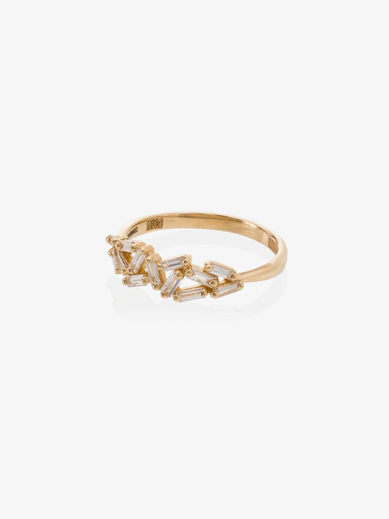 18k Yellow Gold Frenzy Diamond Ring