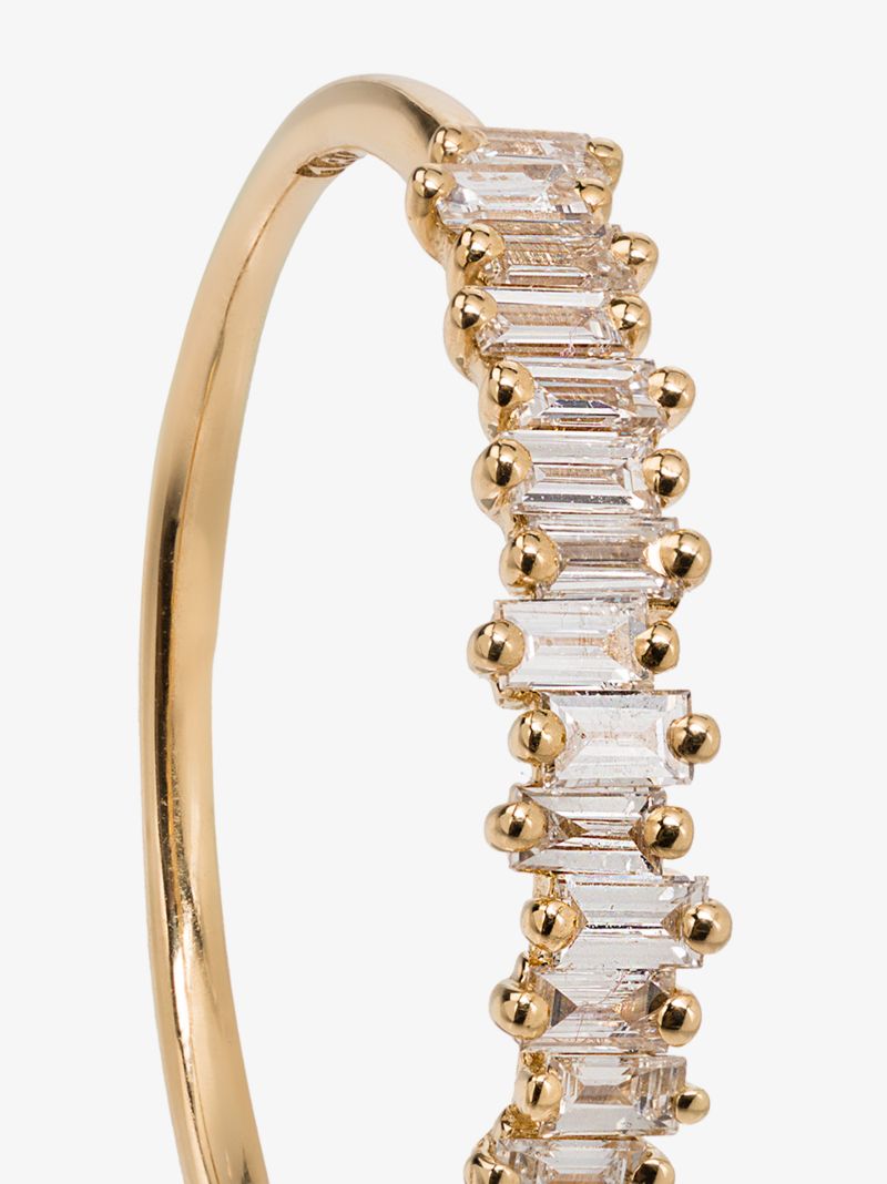 18k Yellow Gold Classic Diamond Stacker Band Ring