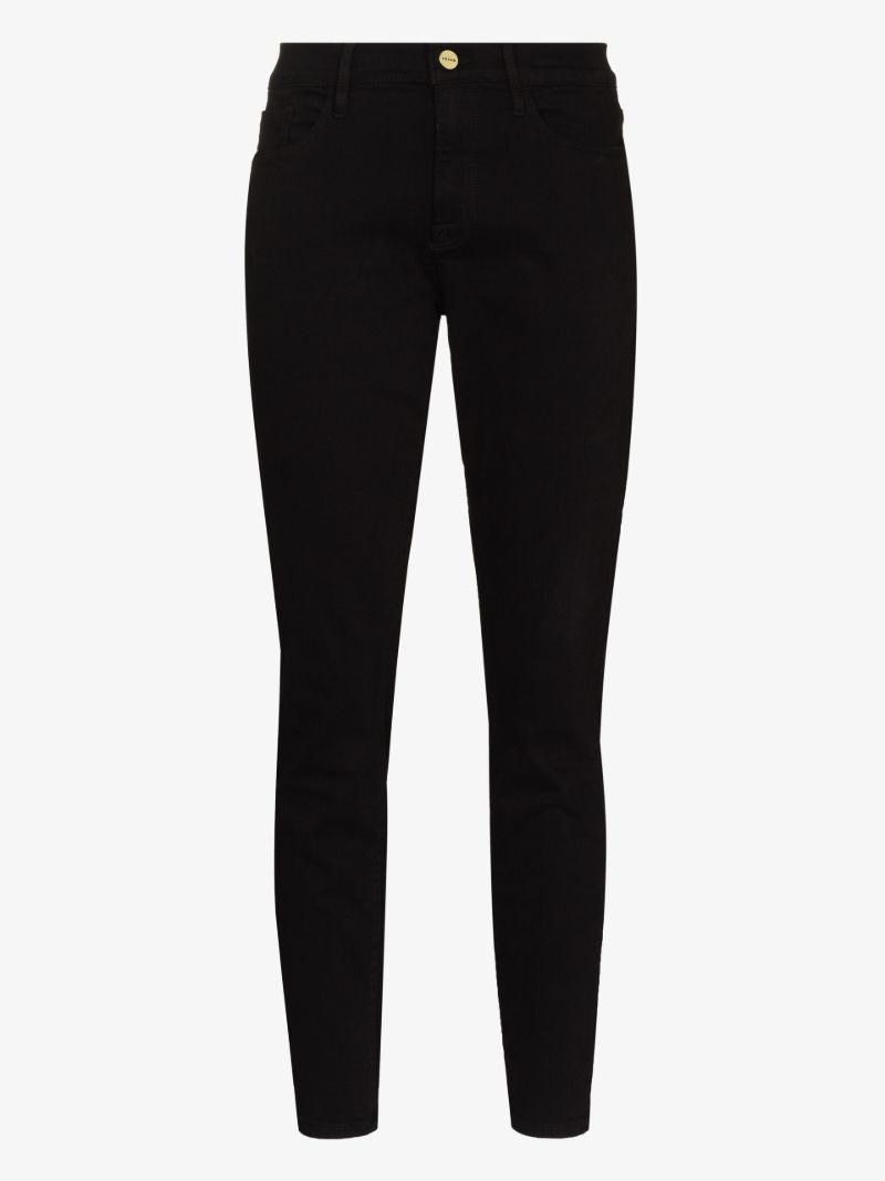 Black Le Color Skinny Jeans