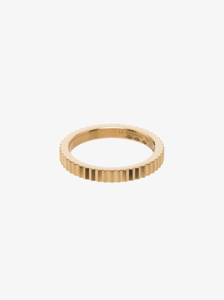 18k Yellow Gold Vert GuillochÃ_x0083_Â© Ring