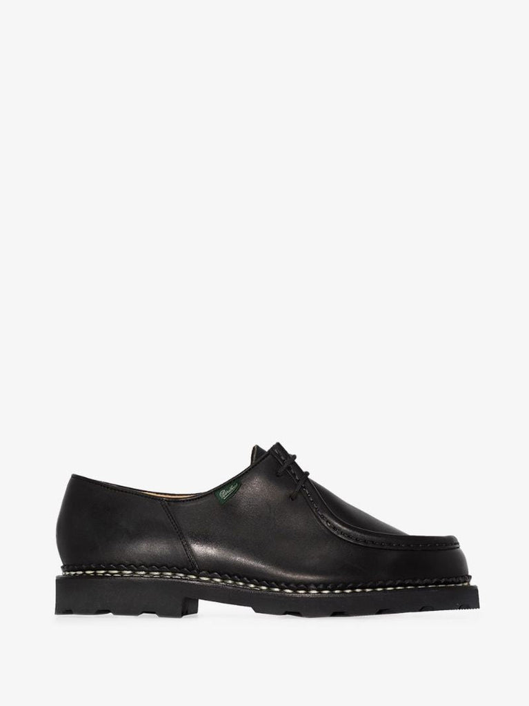 Black Michael Lisse Lace-up Shoes