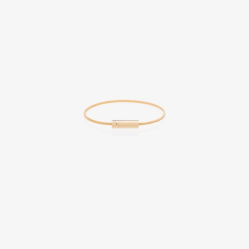 18k Yellow Gold Le 11g CÃ_x0083_Â¢ble Polished Bracelet
