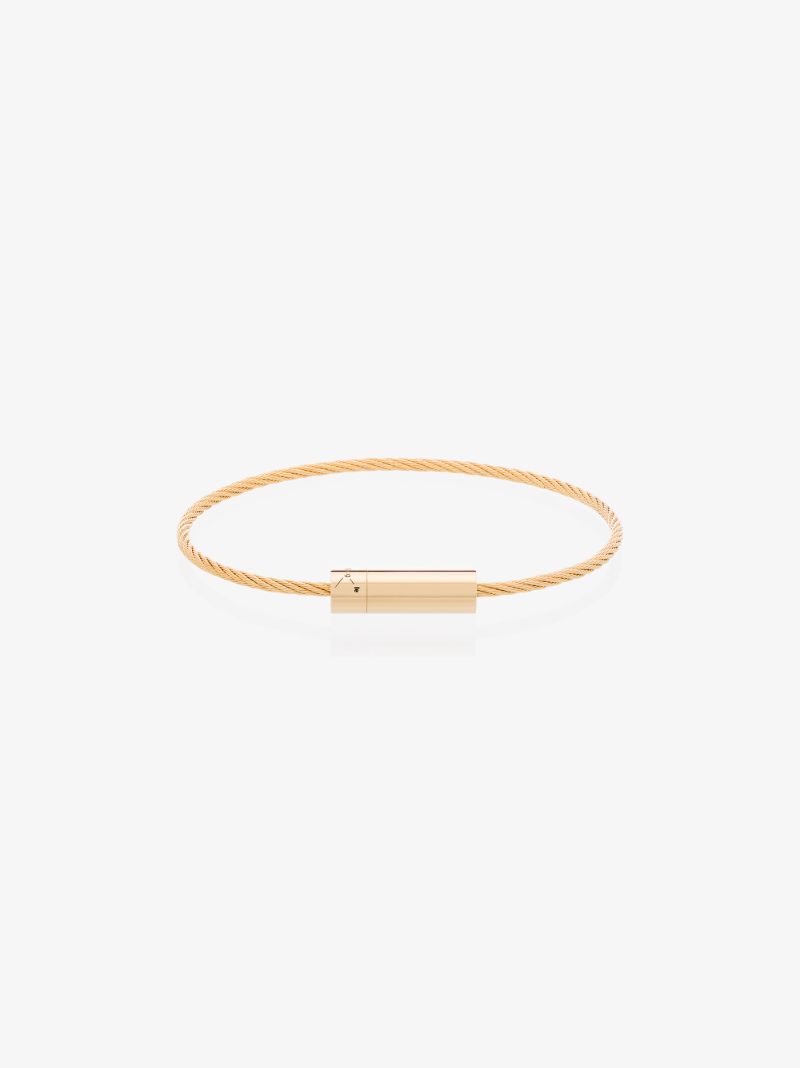 18k Yellow Gold Le 11g CÃ_x0083_Â¢ble Polished Bracelet