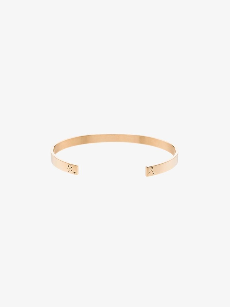18k Yellow Gold Le 21g Polished Bracelet Cuff
