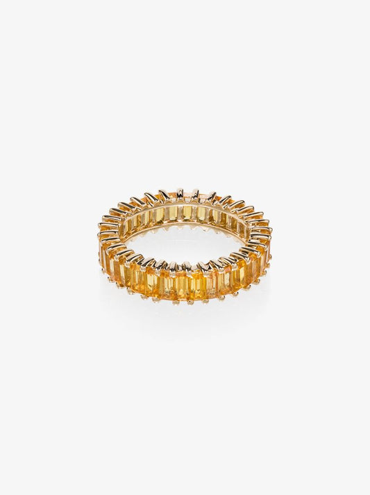 18k Yellow Gold Sapphire Ring